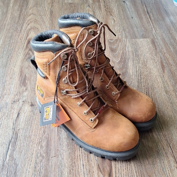 Nwt Timberland Pro Thermal Force 8' Waterproof Work Boot Size 10.5 - Picture 1 of 8